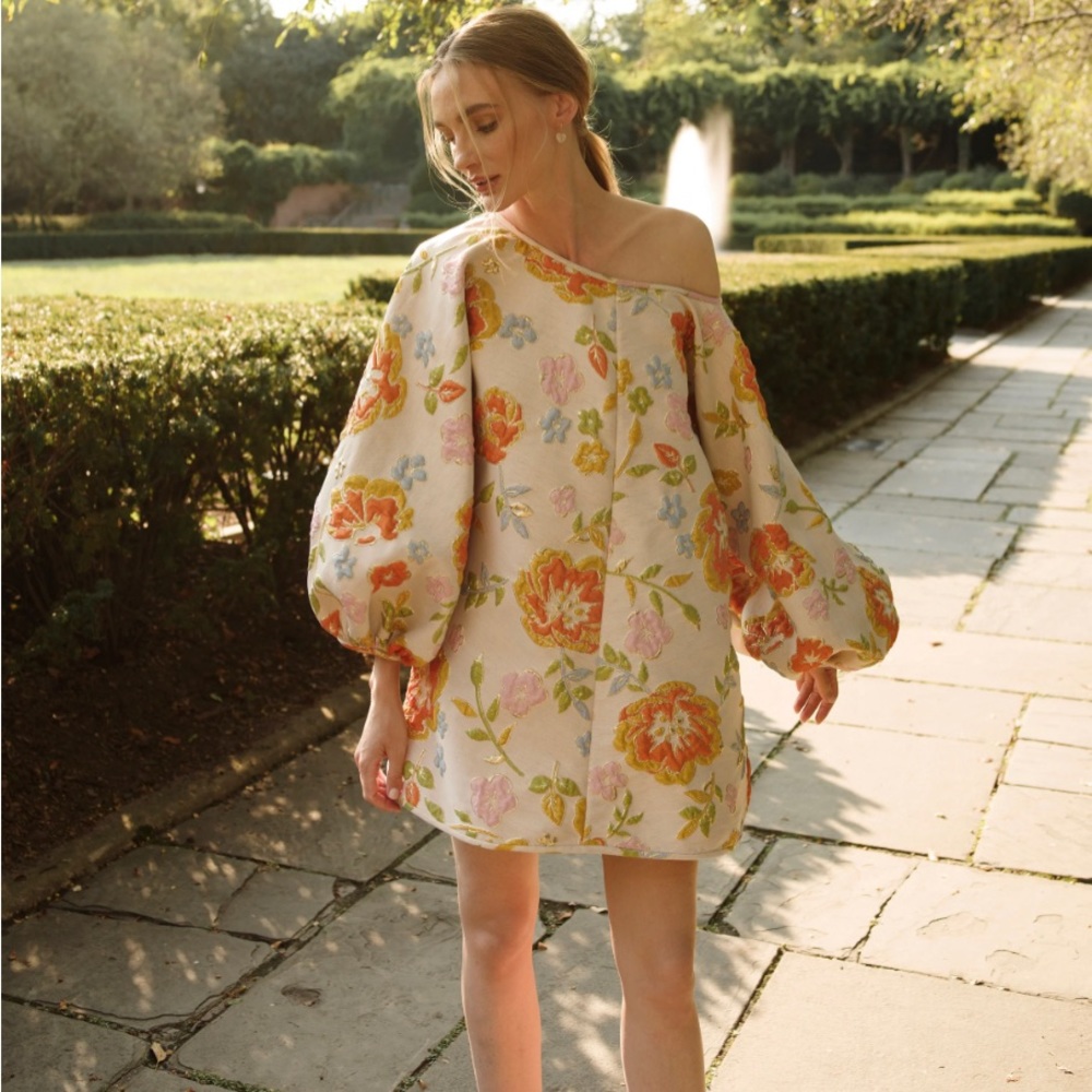 Arianne Elmy - Short Sleeve ‘ Good Luck’ Dress